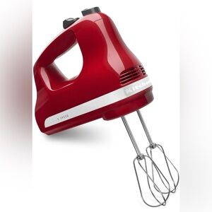 KitchenAid 3 Speed Hand Mixer KHM312ER Preowned EUC